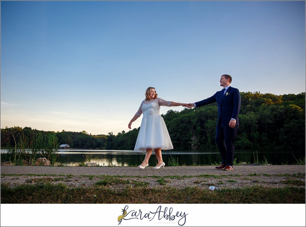 Summer Wedding Photos at Twin Lakes Park in Greensburg PA