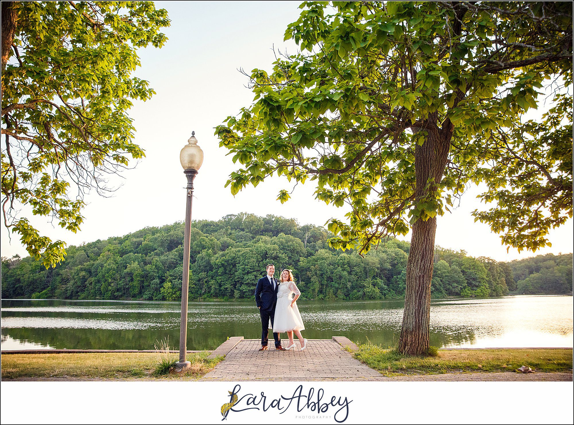 Summer Wedding Photos at Twin Lakes Park in Greensburg PA