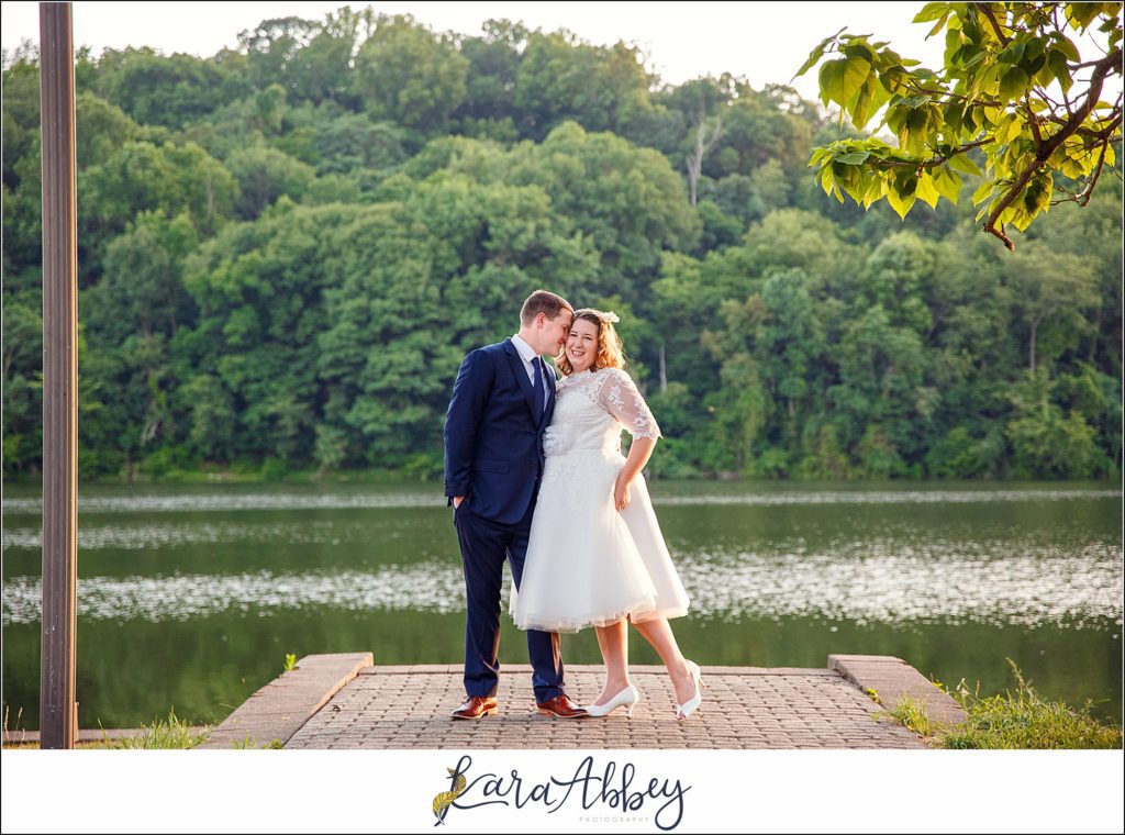 Summer Wedding Photos at Twin Lakes Park in Greensburg PA