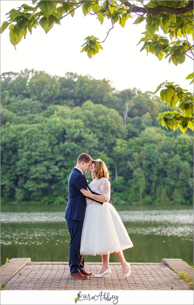 Summer Wedding Photos at Twin Lakes Park in Greensburg PA