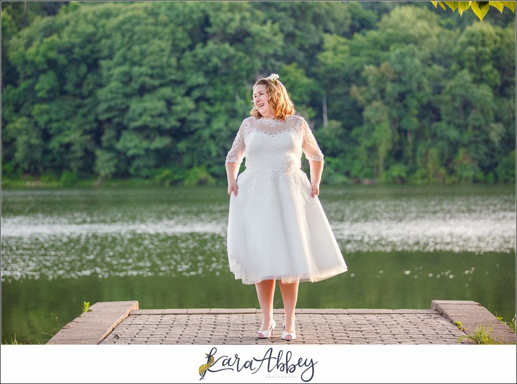 Summer Wedding Photos at Twin Lakes Park in Greensburg PA