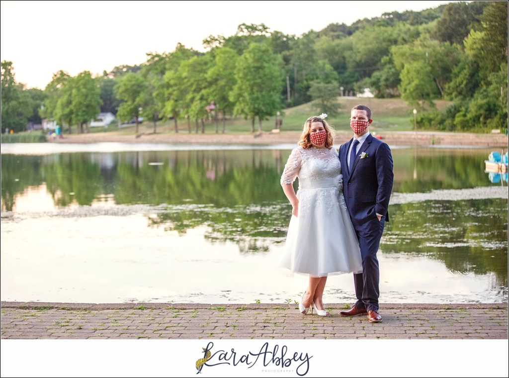 Summer Wedding Photos at Twin Lakes Park in Greensburg PA