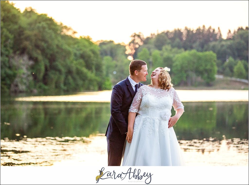 Summer Wedding Photos at Twin Lakes Park in Greensburg PA