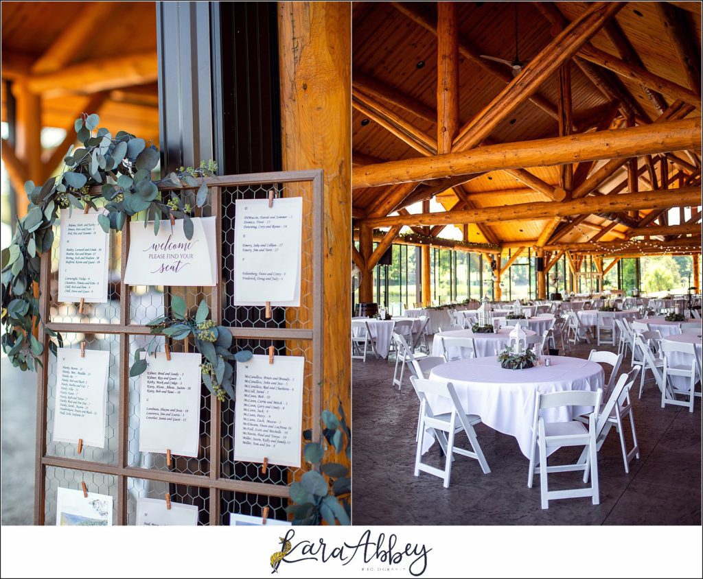 Summer Wedding Celebration at The Gathering Place at Darlington Lake - Reception Decor
