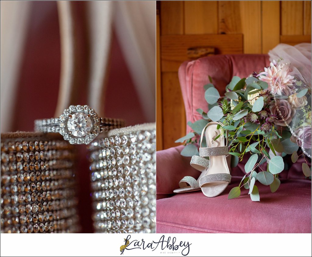 Summer Wedding Celebration at The Gathering Place at Darlington Lake - Bridal Details