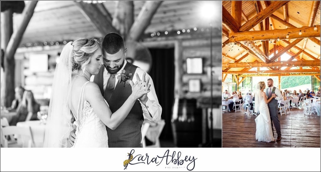 Summer Wedding Celebration at The Gathering Place at Darlington Lake - Reception First Dance
