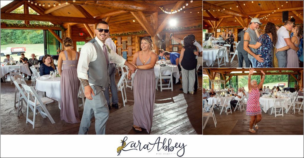 Summer Wedding Celebration at The Gathering Place at Darlington Lake - Reception Dancing