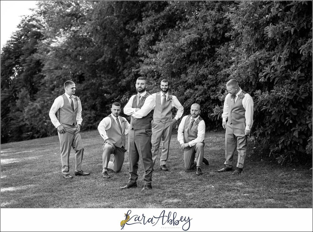 Summer Wedding Celebration at The Gathering Place at Darlington Lake - Pre-Ceremony Groom Portraits