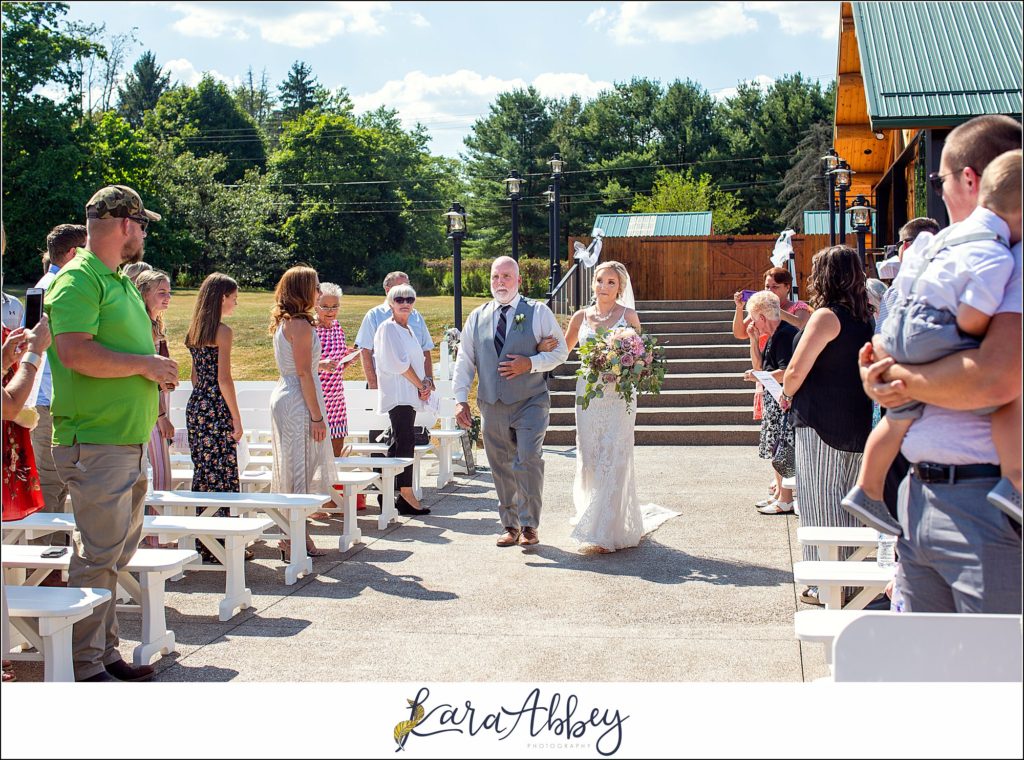 Summer Wedding Celebration at The Gathering Place at Darlington Lake - Outdoor Ceremony on the Lake