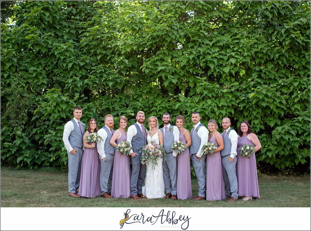 Summer Wedding Celebration at The Gathering Place at Darlington Lake - Post-Ceremony Bride & Groom Portraits