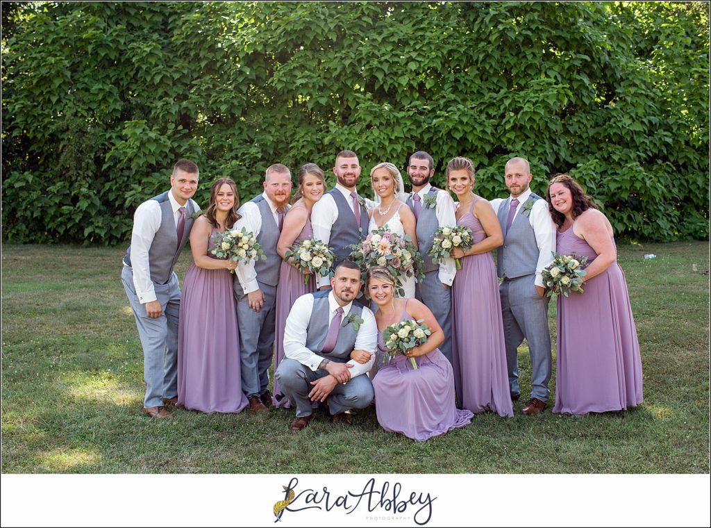 Summer Wedding Celebration at The Gathering Place at Darlington Lake - Post-Ceremony Bride & Groom Portraits