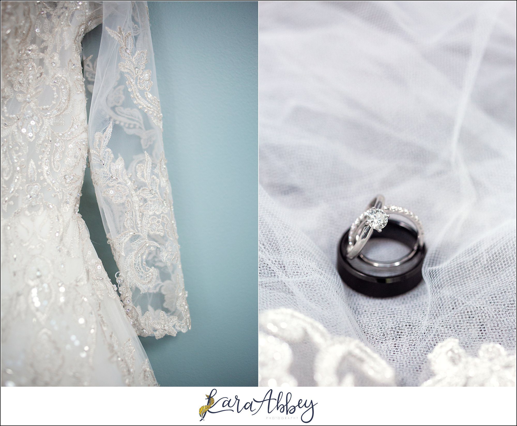 Dusty Blue Summer Wedding in Verona, PA - Bride Getting Ready at Home