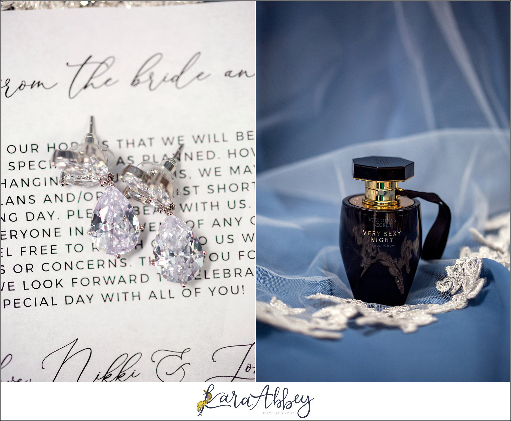 Dusty Blue Summer Wedding in Verona, PA - Bride Getting Ready at Home