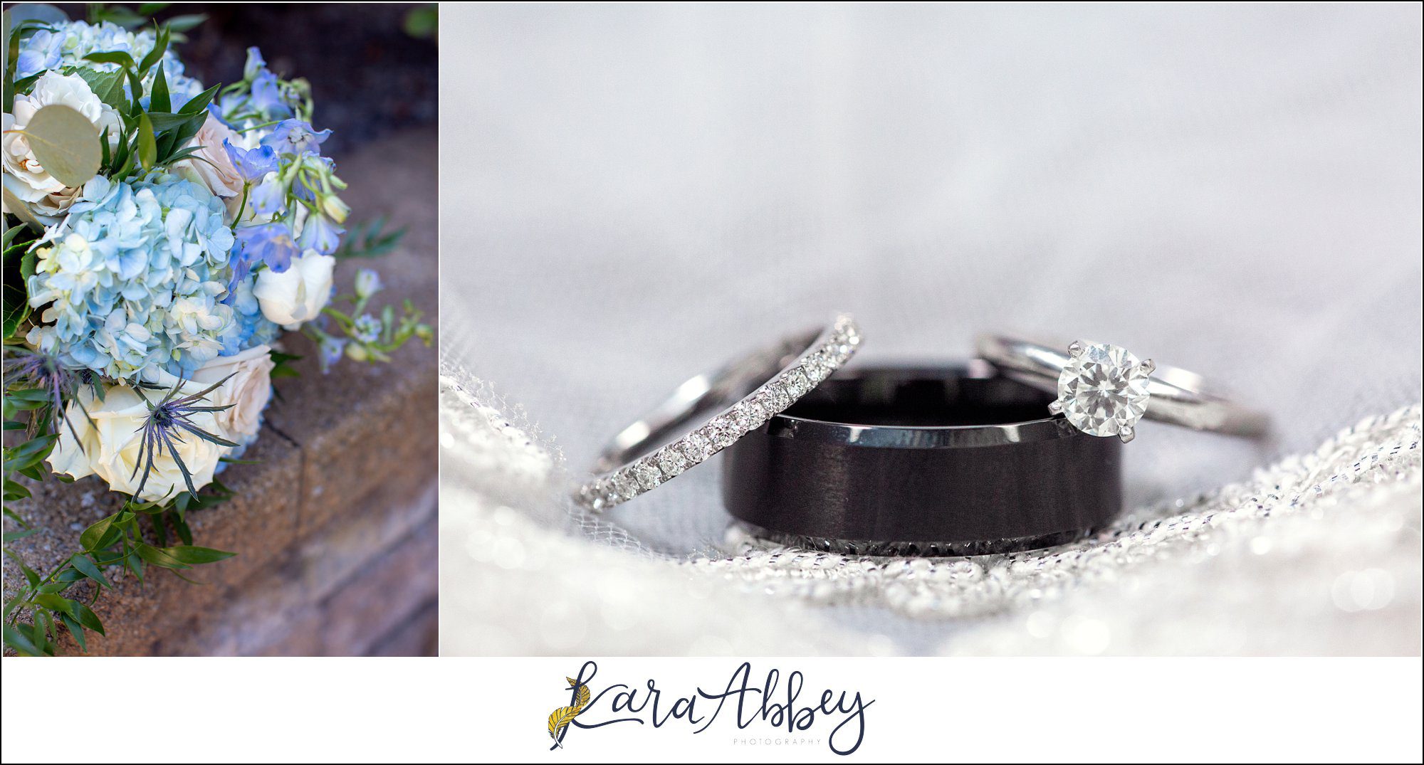 Dusty Blue Summer Wedding in Verona, PA - Bride Getting Ready at Home