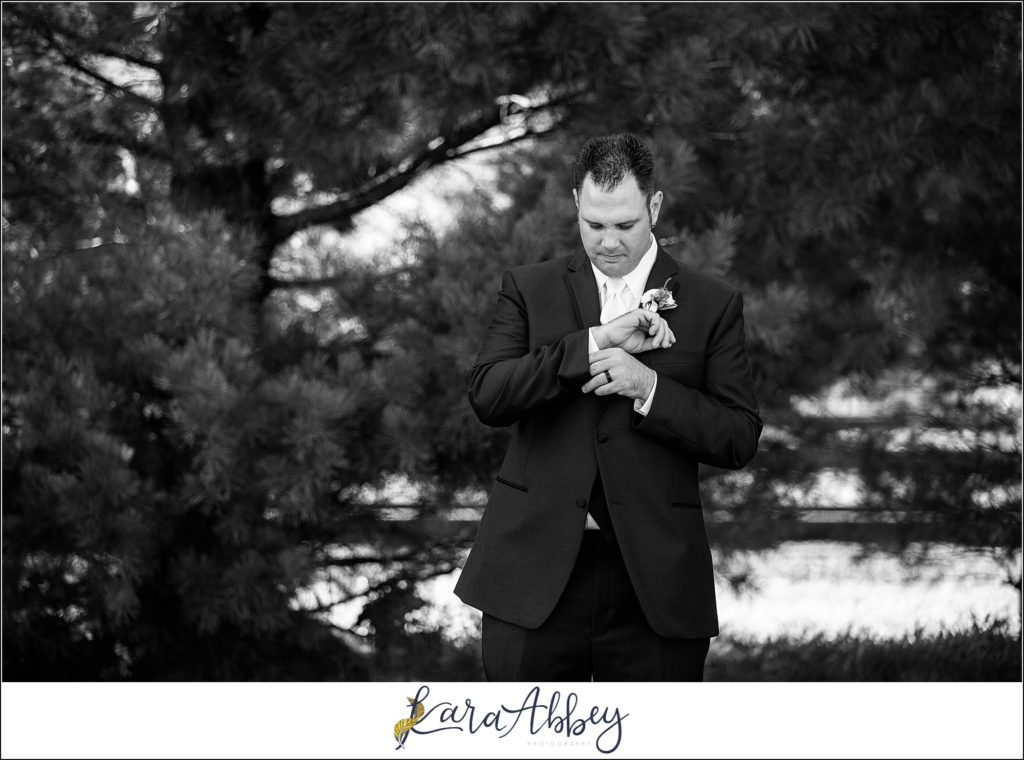 Dusty Blue Summer Wedding Portraits in Verona, PA