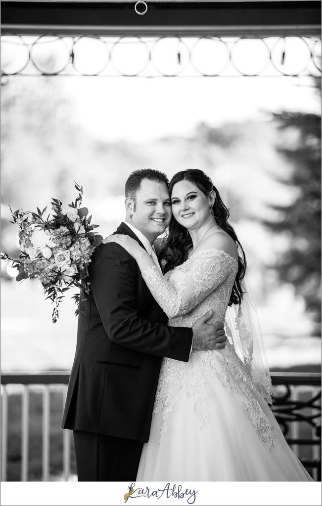 Dusty Blue Summer Wedding Portraits in Verona, PA