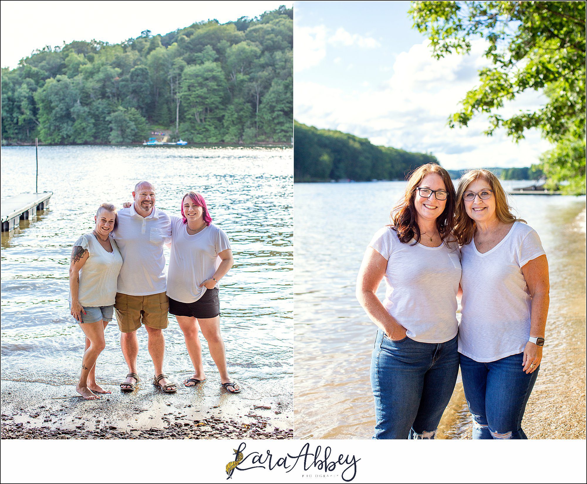 Summer Family Photos at Deep Creek Lake, MD - at Lakewood Resorts