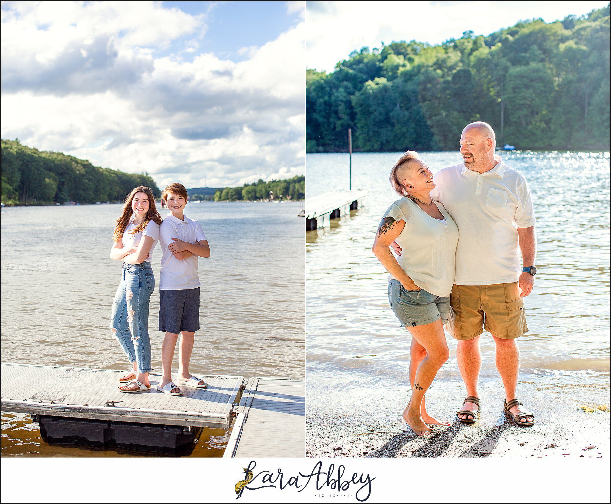 Summer Family Photos at Deep Creek Lake, MD - at Lakewood Resorts