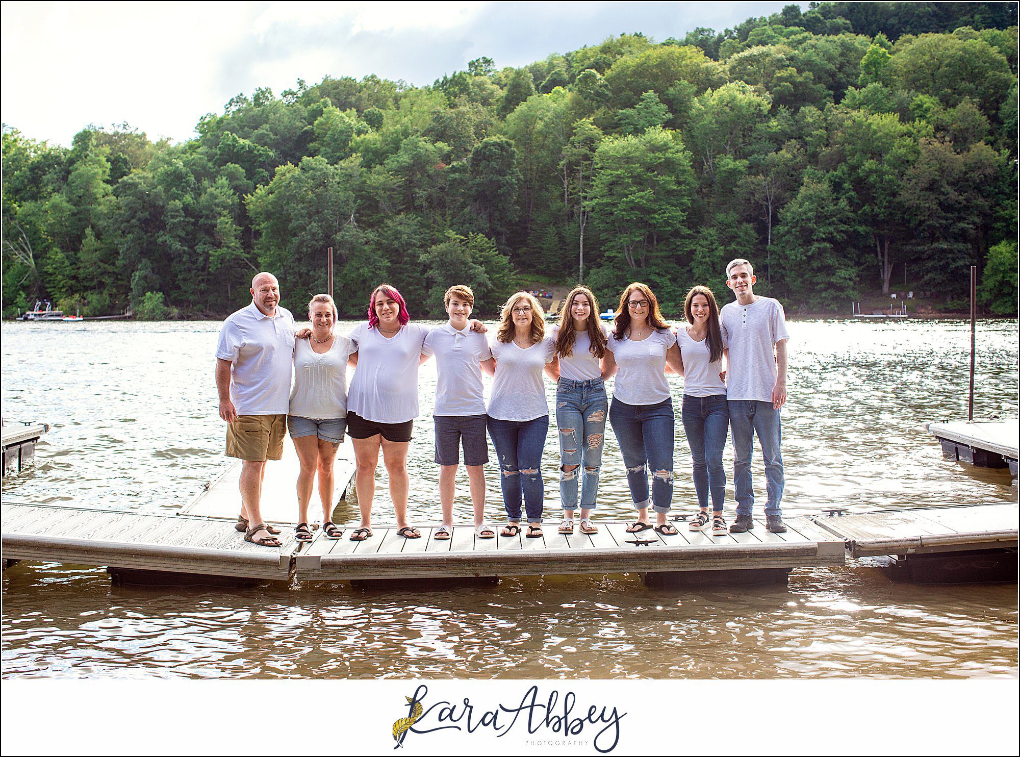 Summer Family Photos at Deep Creek Lake, MD - at Lakewood Resorts