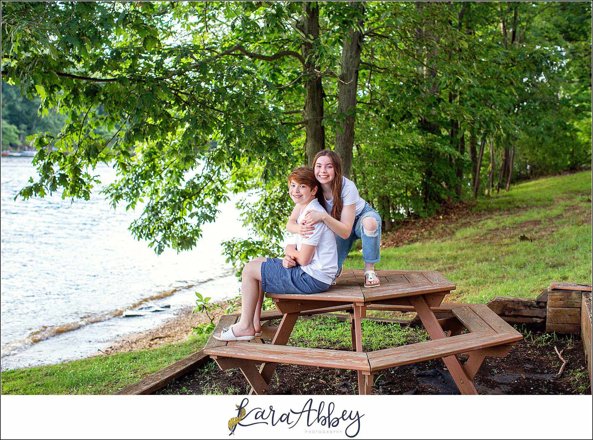 Summer Family Photos at Deep Creek Lake, MD - at Lakewood Resorts