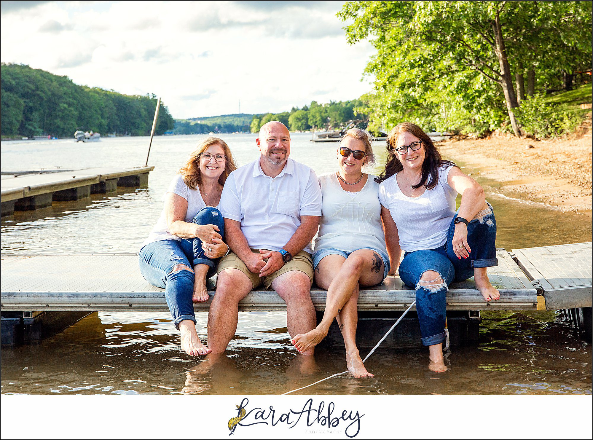 Summer Family Photos at Deep Creek Lake, MD - at Lakewood Resorts