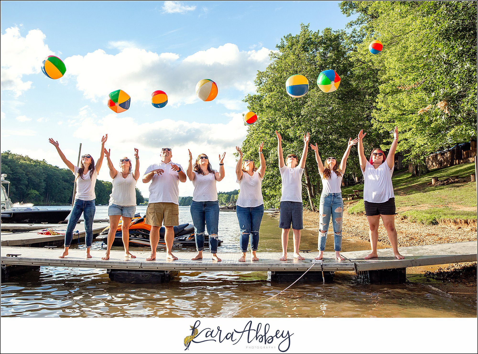 Summer Family Photos at Deep Creek Lake, MD - at Lakewood Resorts