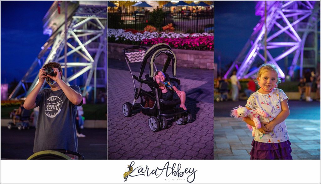 The Adventuring Abbeys - Our Last Roller Coaster Riding Trip of 2020 - Kings Island at Night