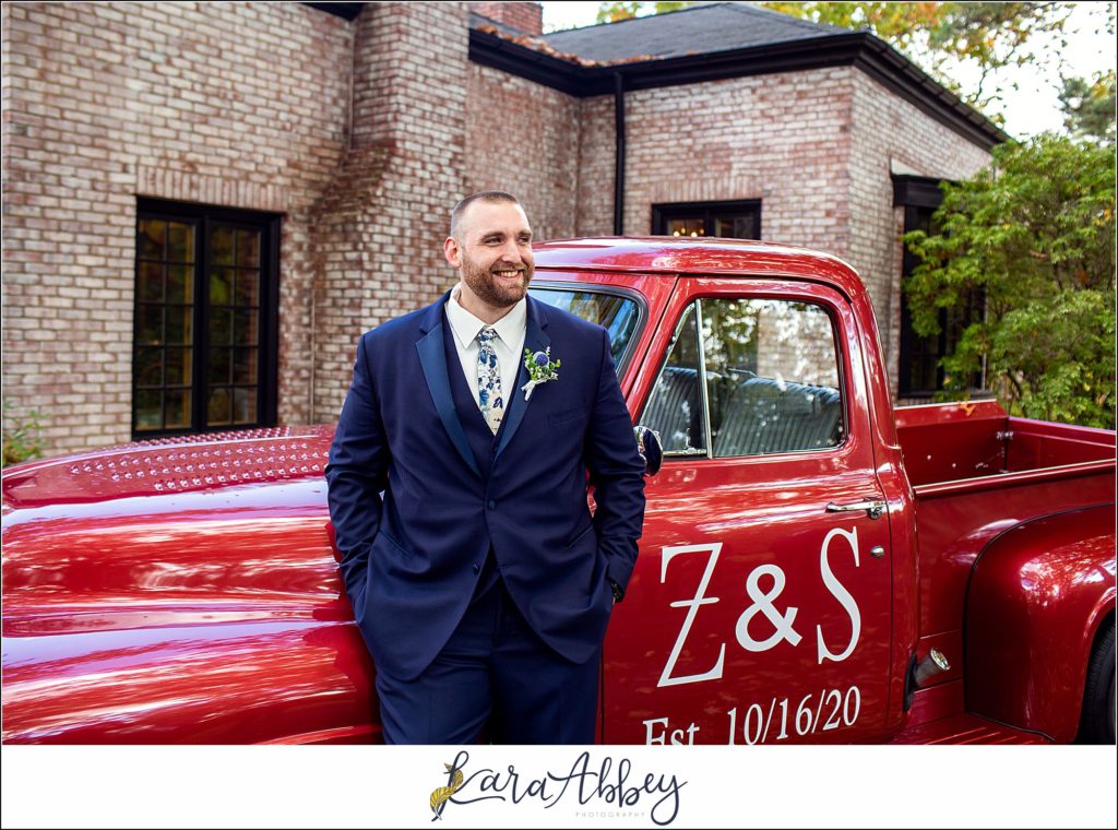 Fall Wedding at Succop Nature Park in Butler, PA Bridal Party Portraits Pre-Ceremony