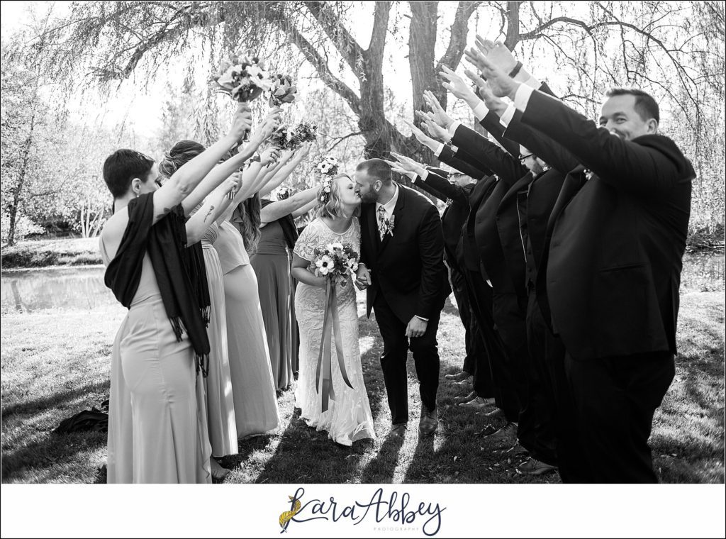 Fall Wedding at Succop Nature Park in Butler, PA Bride & Groom Portraits Post-Ceremony