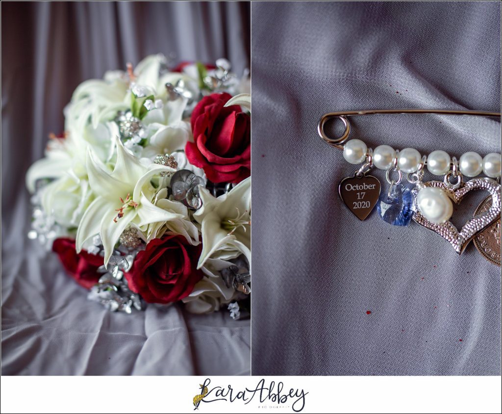 Disney-Themed Fall Wedding at Celebrations Bar Banquet and Grill in Imperial PA Bridal Details