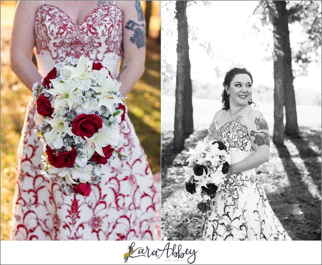 Disney-Themed Fall Wedding at Celebrations Bar Banquet and Grill in Imperial PA Golden Hour Bridal Party Portraits