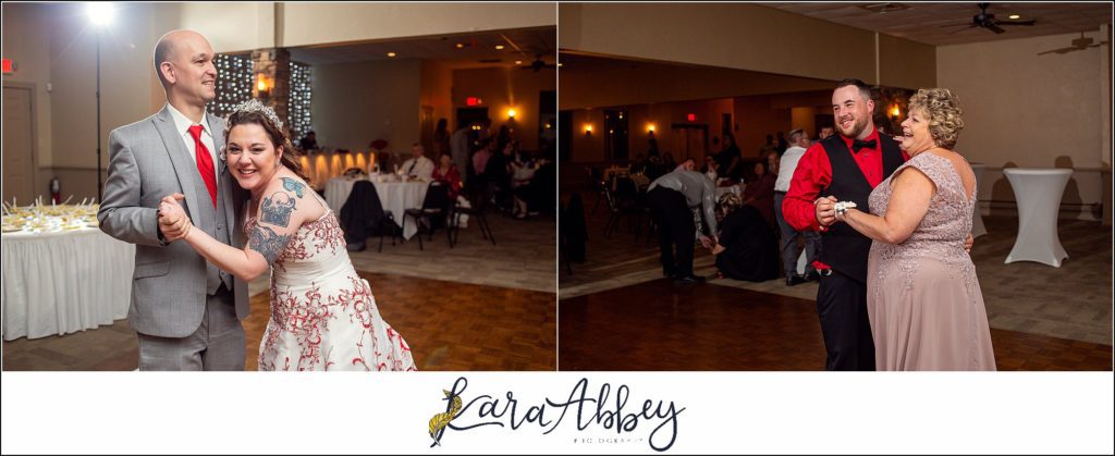 Disney-Themed Fall Wedding at Celebrations Bar Banquet and Grill in Imperial PA Reception Dances