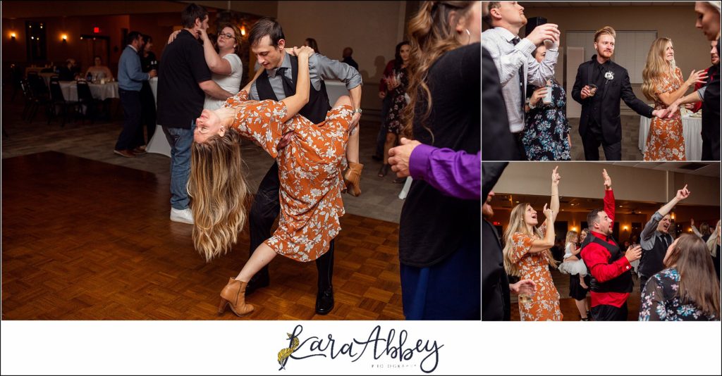 Disney-Themed Fall Wedding at Celebrations Bar Banquet and Grill in Imperial PA Reception Dances