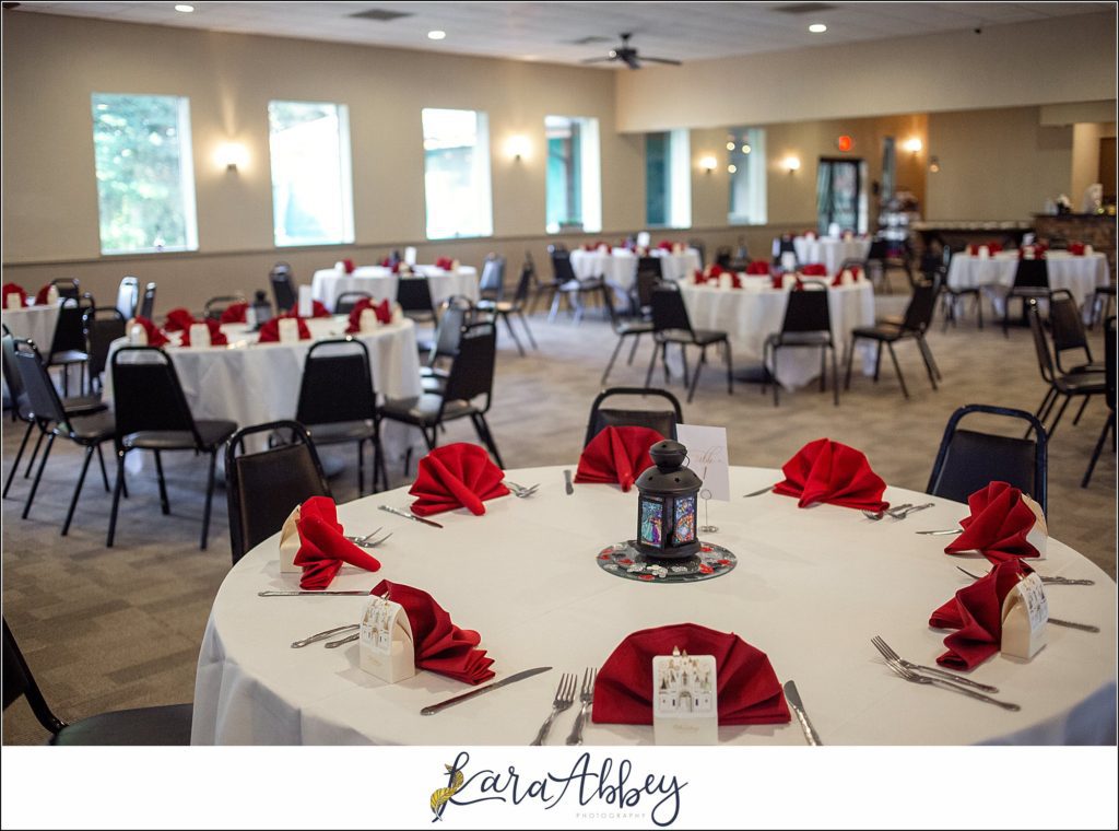 Disney-Themed Fall Wedding at Celebrations Bar Banquet and Grill in Imperial PA Reception
