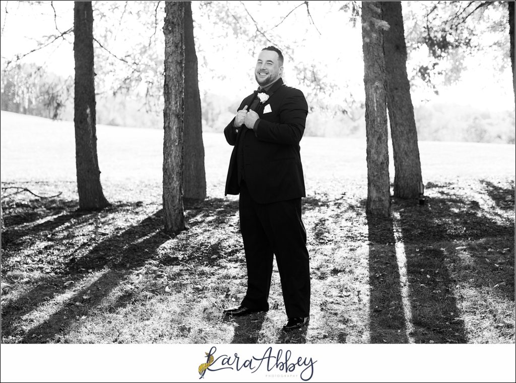 Disney-Themed Fall Wedding at Celebrations Bar Banquet and Grill in Imperial PA Golden Hour Bridal Party Portraits