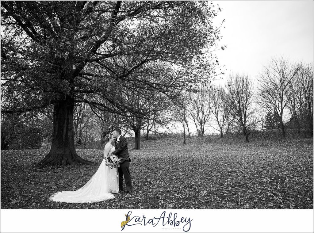 Cranberry Fall Wedding Portraits at Jacobs Creek Park in Mt. Pleasant, PA