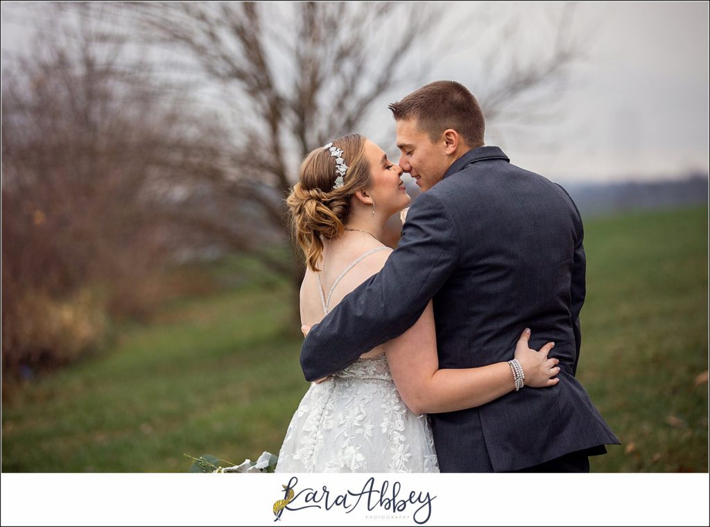 Cranberry Fall Wedding Portraits at Jacobs Creek Park in Mt. Pleasant, PA
