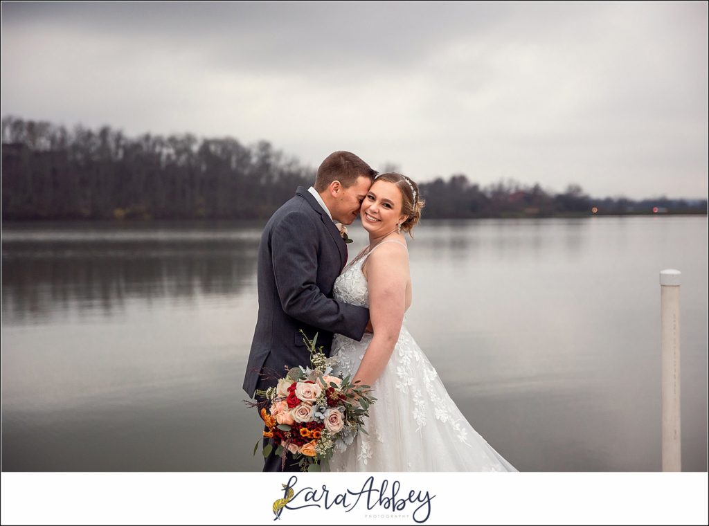 Cranberry Fall Wedding Portraits at Jacobs Creek Park in Mt. Pleasant, PA
