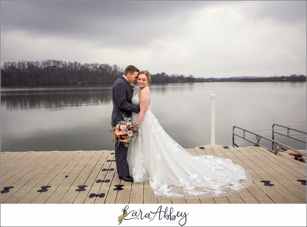 Cranberry Fall Wedding Portraits at Jacobs Creek Park in Mt. Pleasant, PA
