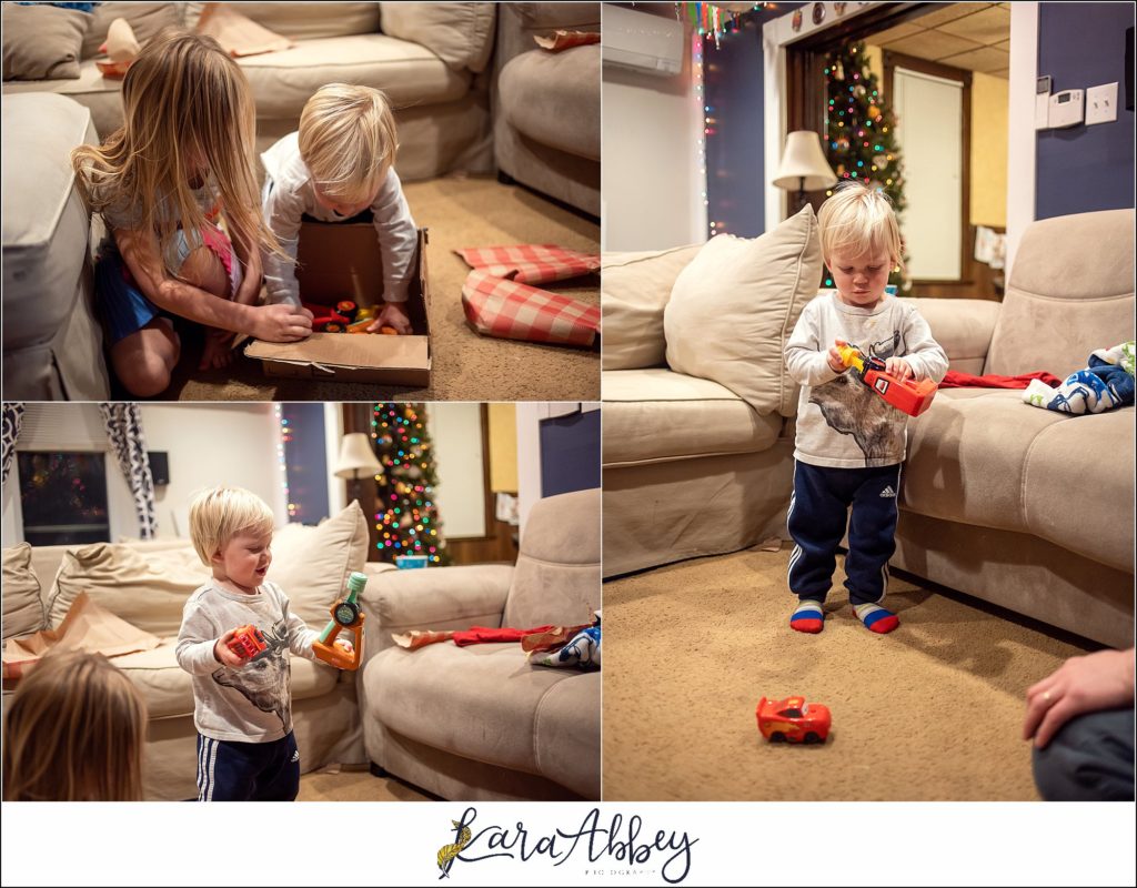 2 Year Old Cars Lightning McQueen Birthday Party at Home in Irwin PA