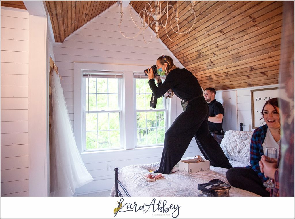Behind The Scenes of a Wedding Photographer in 2020 Pittsburgh PA