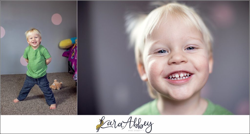 Braelynn Fiona 6 Year Old Birthday Portraits in Her Bedroom in Irwin PA