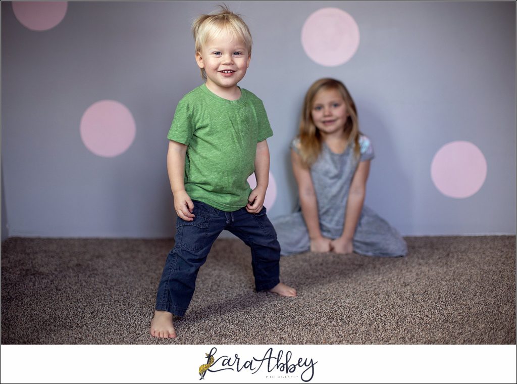 Braelynn Fiona 6 Year Old Birthday Portraits in Her Bedroom in Irwin PA