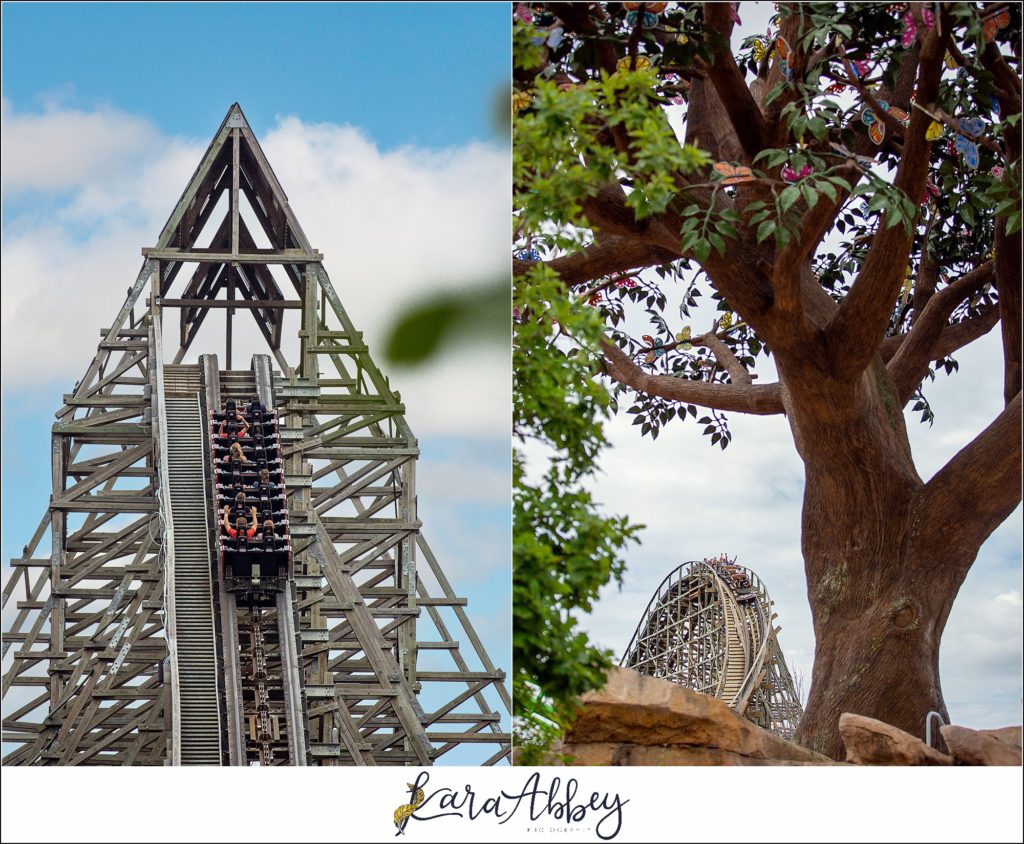 Amazing Roller Coaster Photography by Amusement Park Photographer in Pittsburgh PA