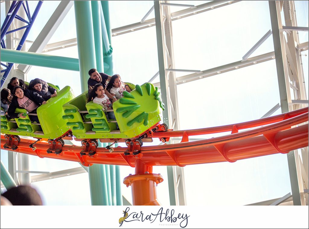 Amazing Roller Coaster Photography by Amusement Park Photographer in Pittsburgh PA