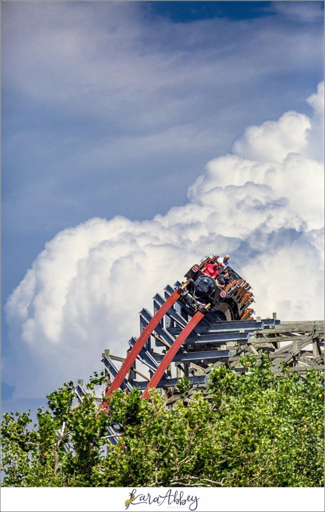 Amazing Roller Coaster Photography by Amusement Park Photographer in Pittsburgh PA