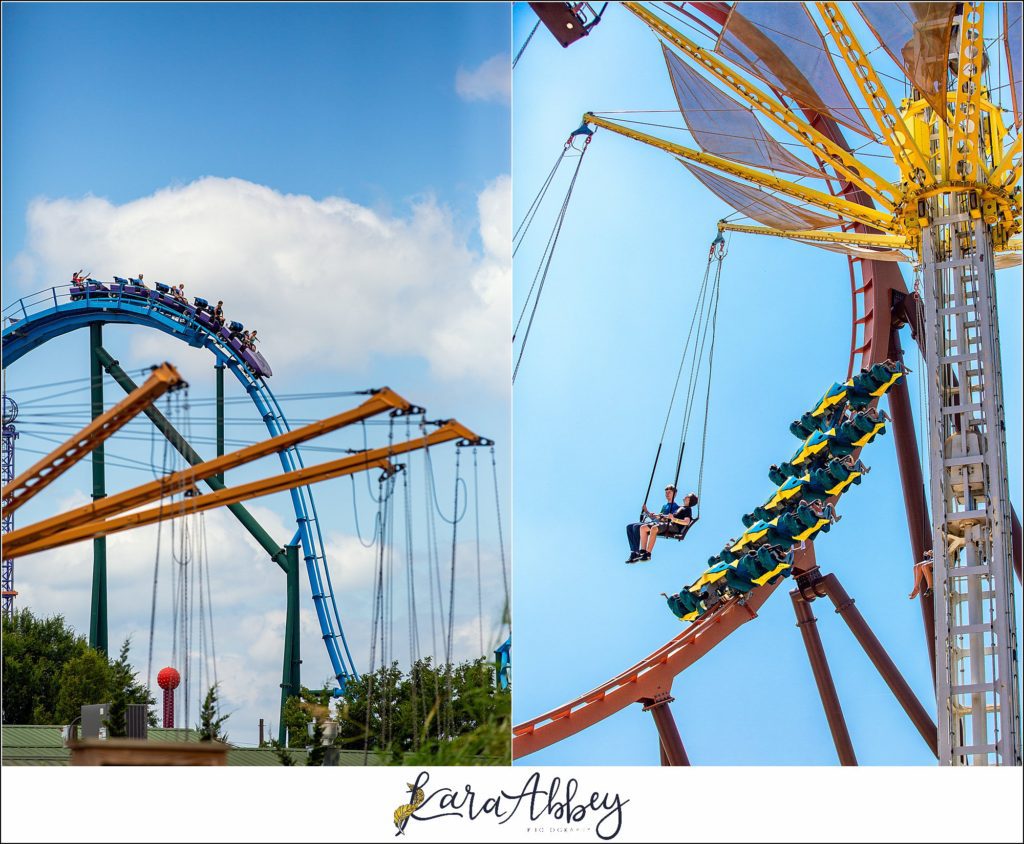 Amazing Roller Coaster Photography by Amusement Park Photographer in Pittsburgh PA