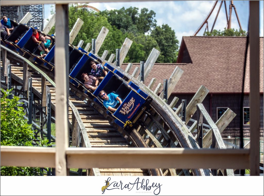 Amazing Roller Coaster Photography by Amusement Park Photographer in Pittsburgh PA