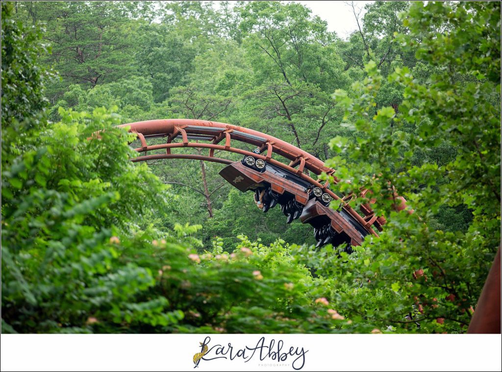 Amazing Roller Coaster Photography by Amusement Park Photographer in Pittsburgh PA