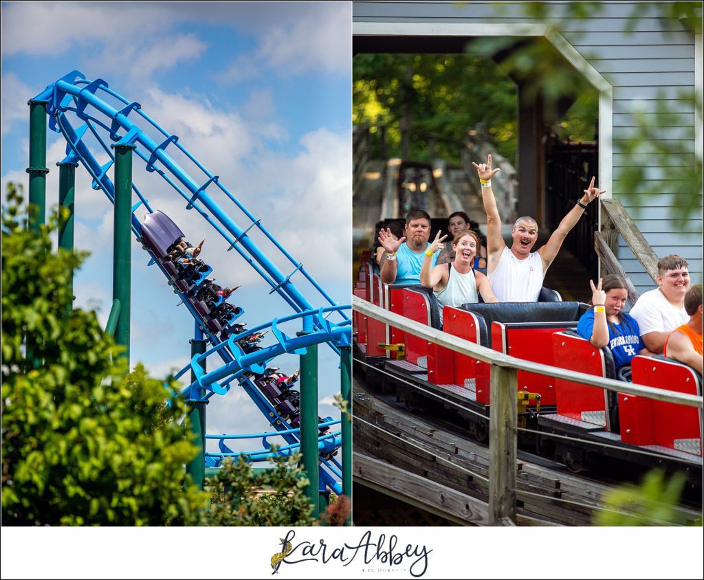 Amazing Roller Coaster Photography by Amusement Park Photographer in Pittsburgh PA